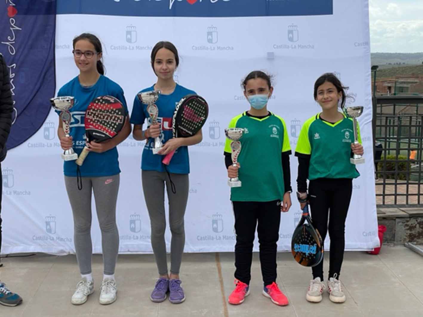 El Club Monteverde acogió al mejor pádel escolar provincial.