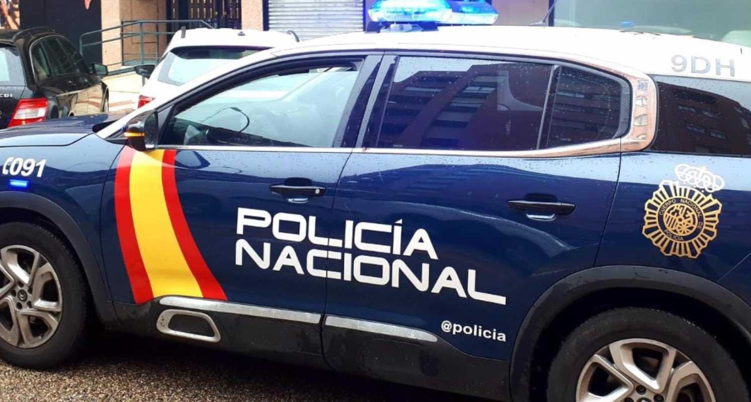 Coche de la Policía Nacional.