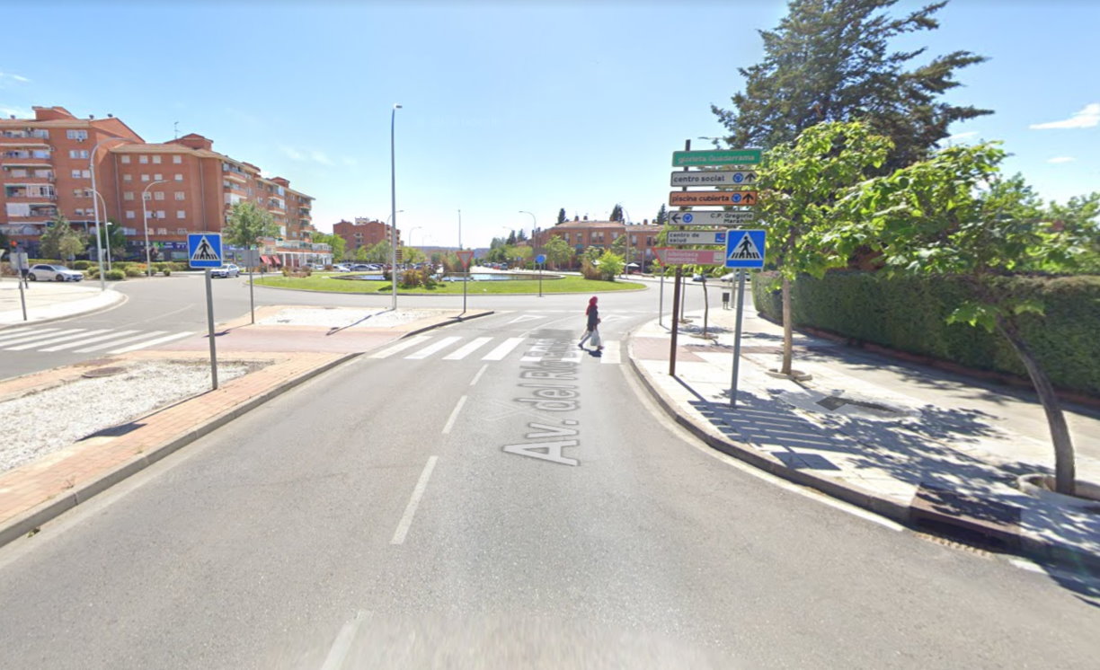 Imagen de Google Maps de la avenida Río Boladiez, en Toledo.