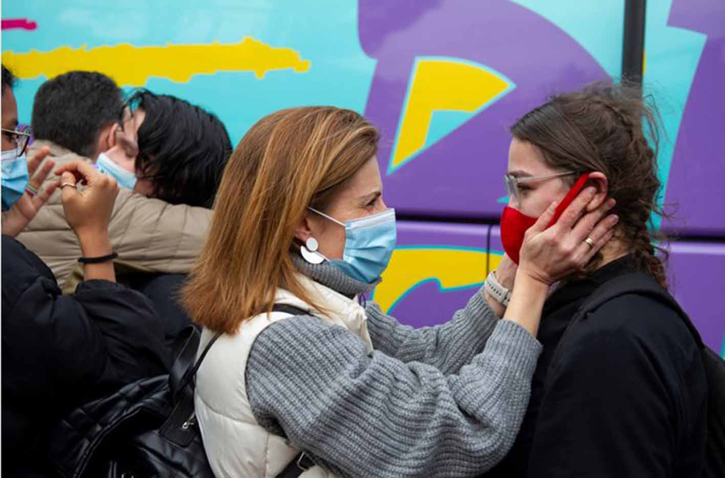 14 familias ucranianas ya han sido acogidas por otras tantas ciudadrealeñas. Foto: EFE.