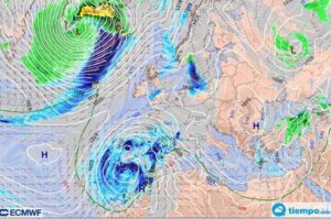 Pronóstico de Meteored para los próximos días.