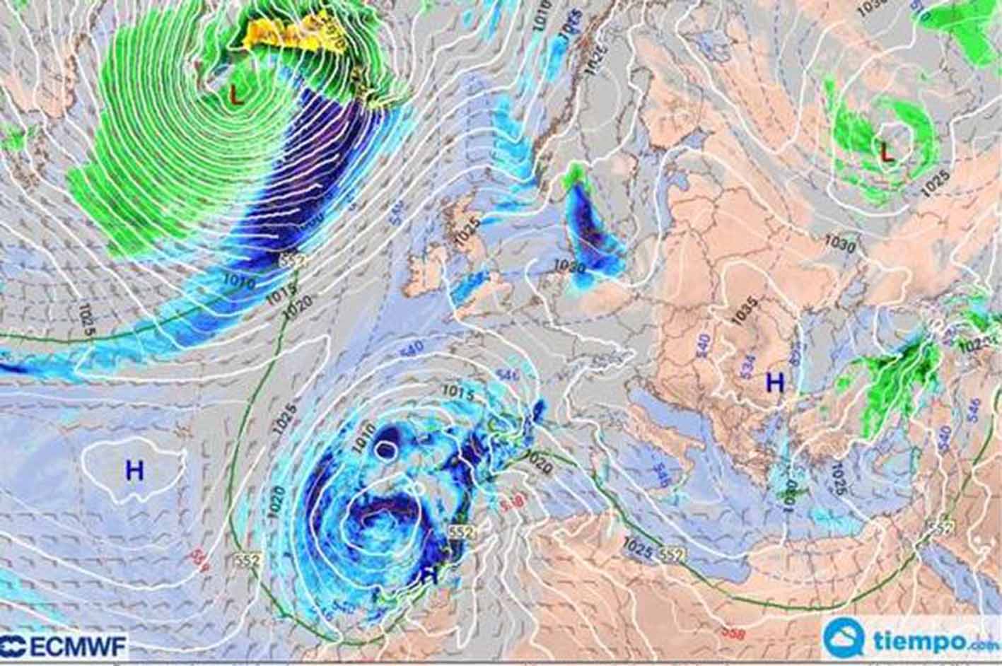 Pronóstico de Meteored para los próximos días.