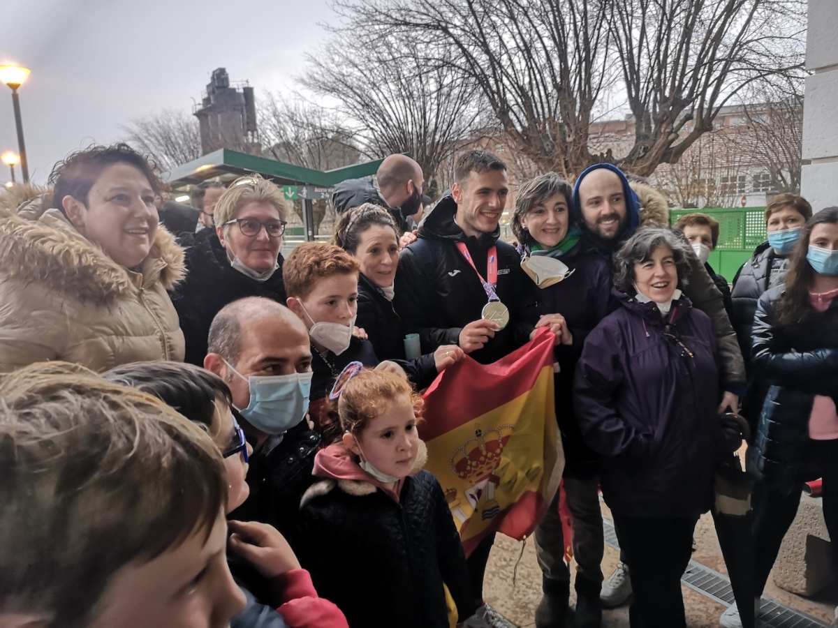 Villarrobledo se volcó con el subcampeón mundial. Foto: Pedro Miguel Plaza.