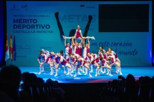 Durante la Gala del Deporte 2021 celebrada el viernes, 1 de abril, en la localidad conquense de Tarancón.