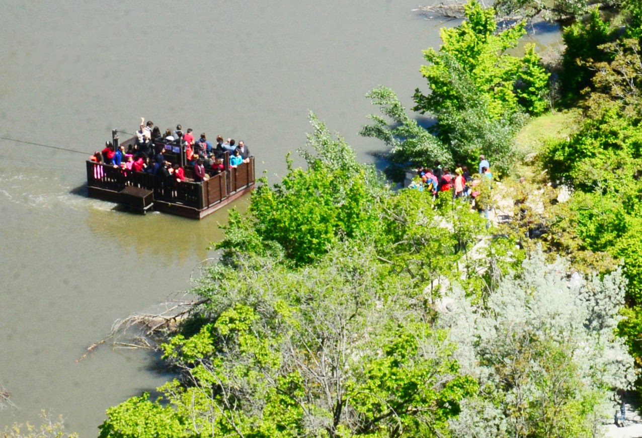 La Barca Pasaje volverá a cruzar el río Tajo. Foto: Rebeca Arango.