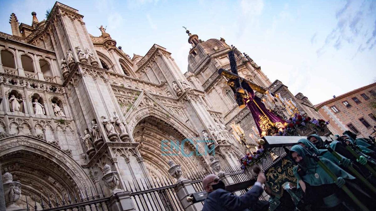 Imagen de archivo de una procesión de Jueves Santo en Toledo. Foto: Rebeca Arango.