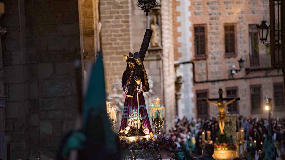 Imagen de archivo de una procesión de Jueves Santo en Toledo. Foto: Rebeca Arango.