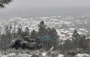 Foto de archivo de nieve. Foto: Rebeca Arango