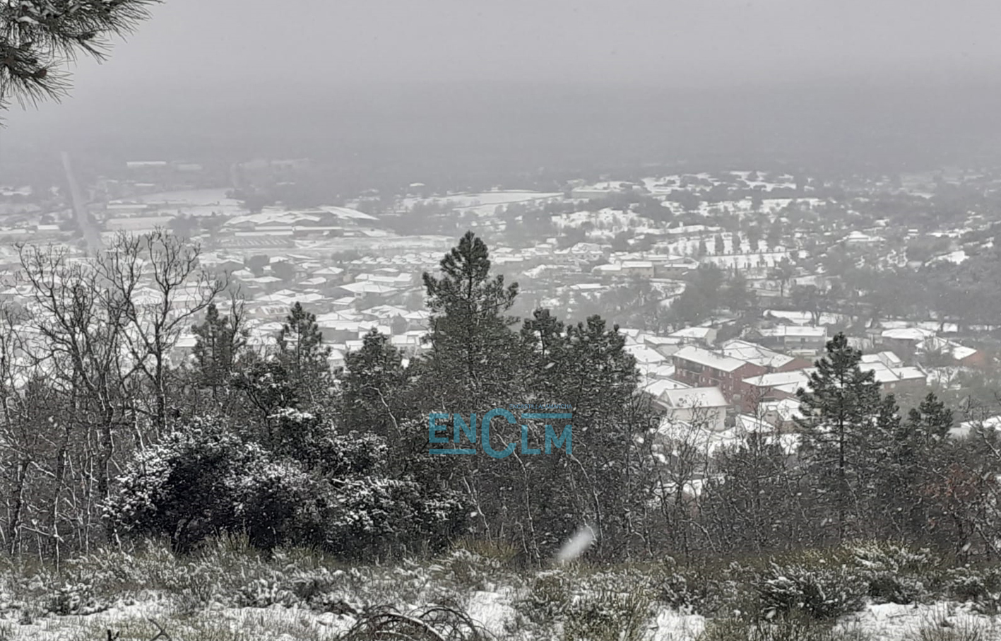 Foto de archivo de nieve. Foto: Rebeca Arango