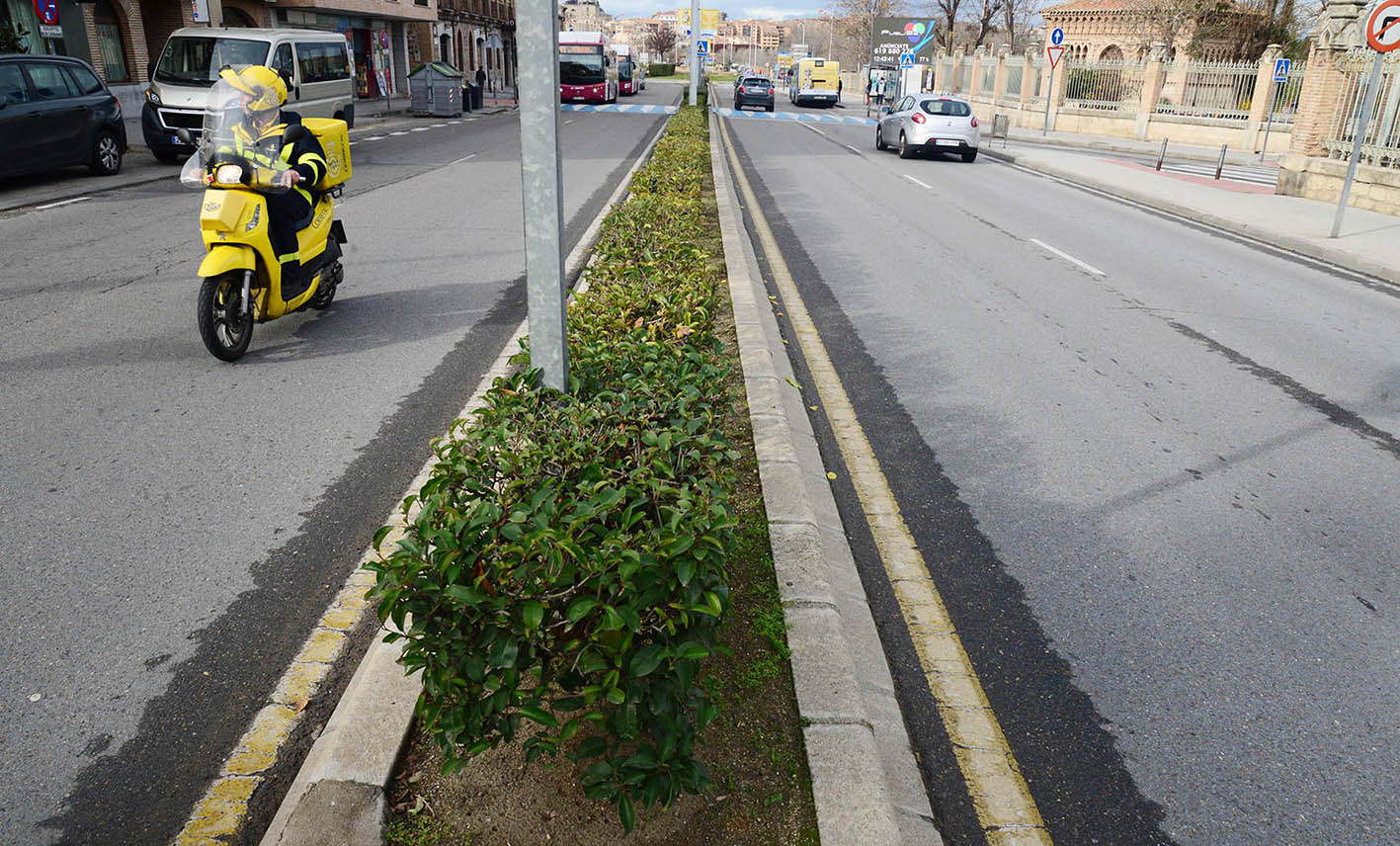 Un robo con éxito en un estanco del Paseo de la Rosa en Toledo.