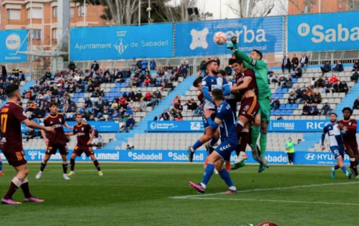 Imagen del último partido del Albacete. Foto: Albacete Balompié.