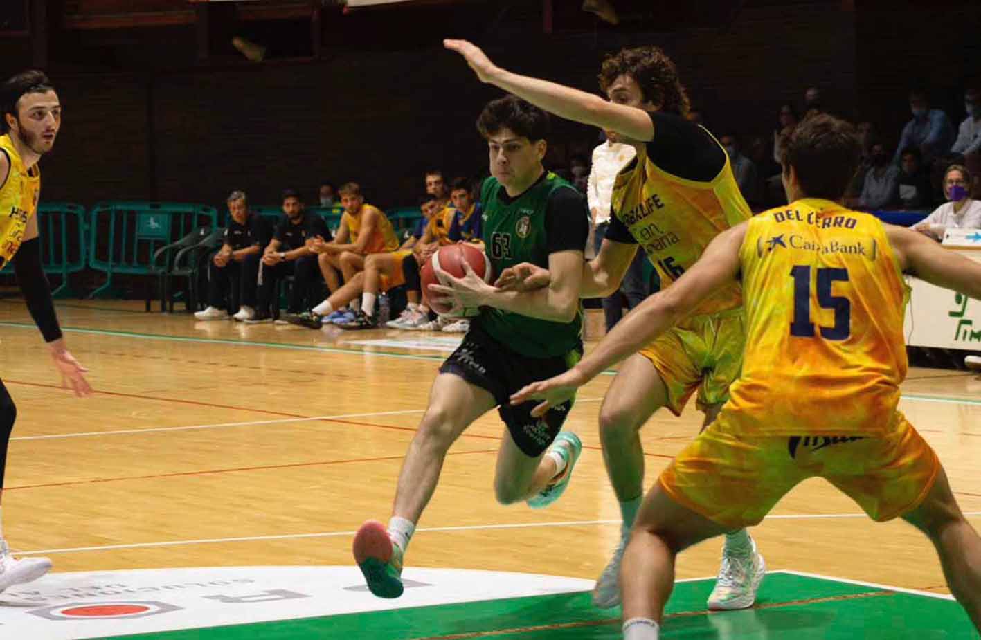 El Albacete Basket podría ser equipo de LEB Oro si elimina al Cantabria Torrelavega. Foto: Albacete Basket.
