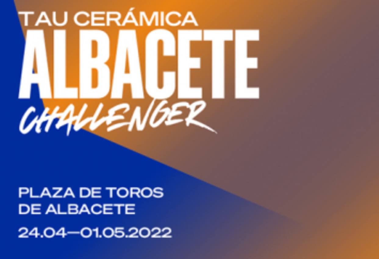 El TAU Cerámica Albacete Challenger llega a la capital el 24 de abril.