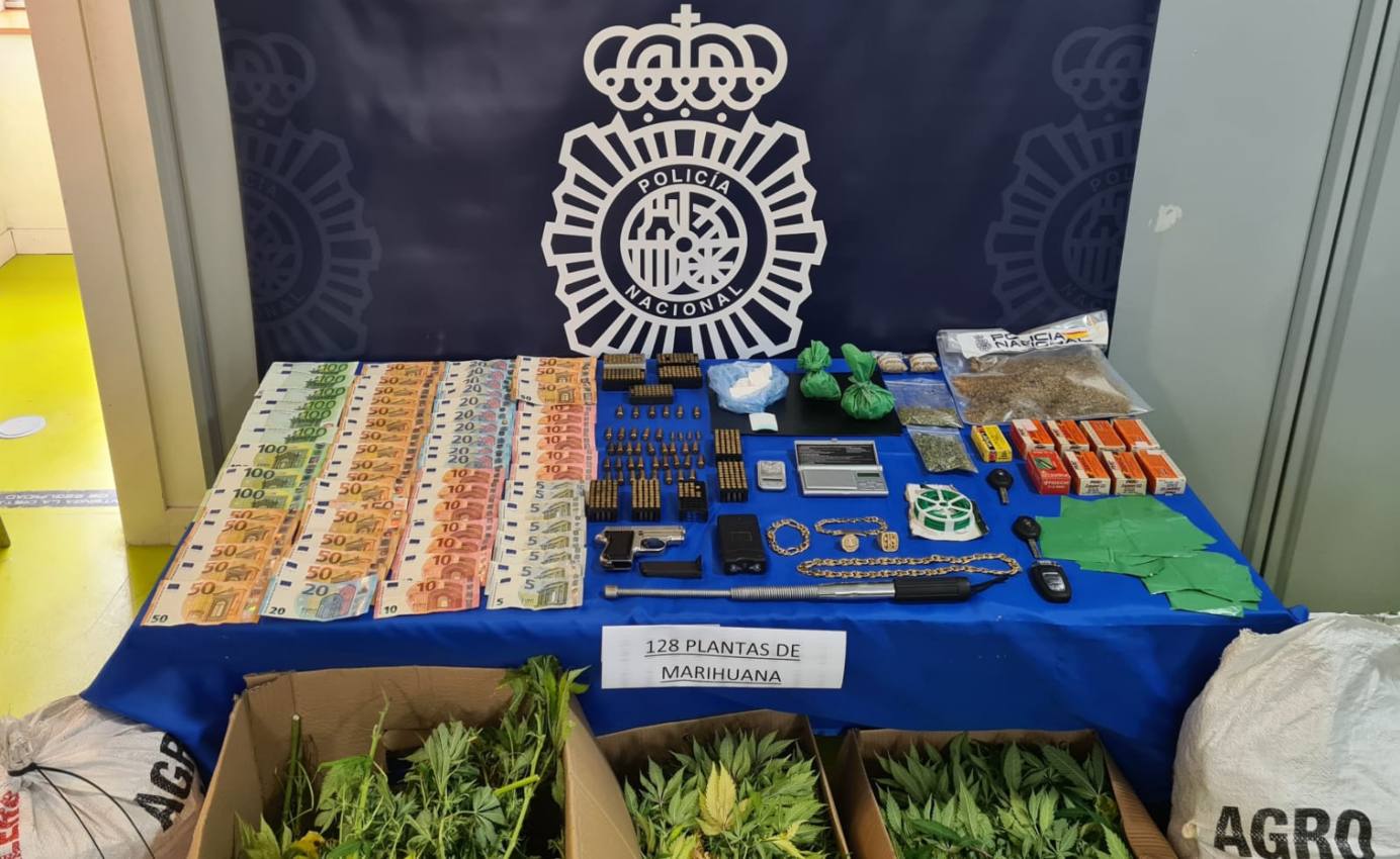 La Policía Nacional desarticula tres puntos de venta de droga en "Las 600" de Albacete.