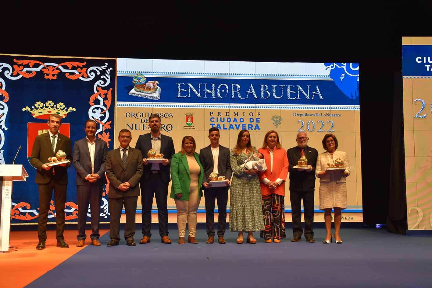 La alcaldesa dijo que Talavera es una ciudad "orgullosa" de sí misma.