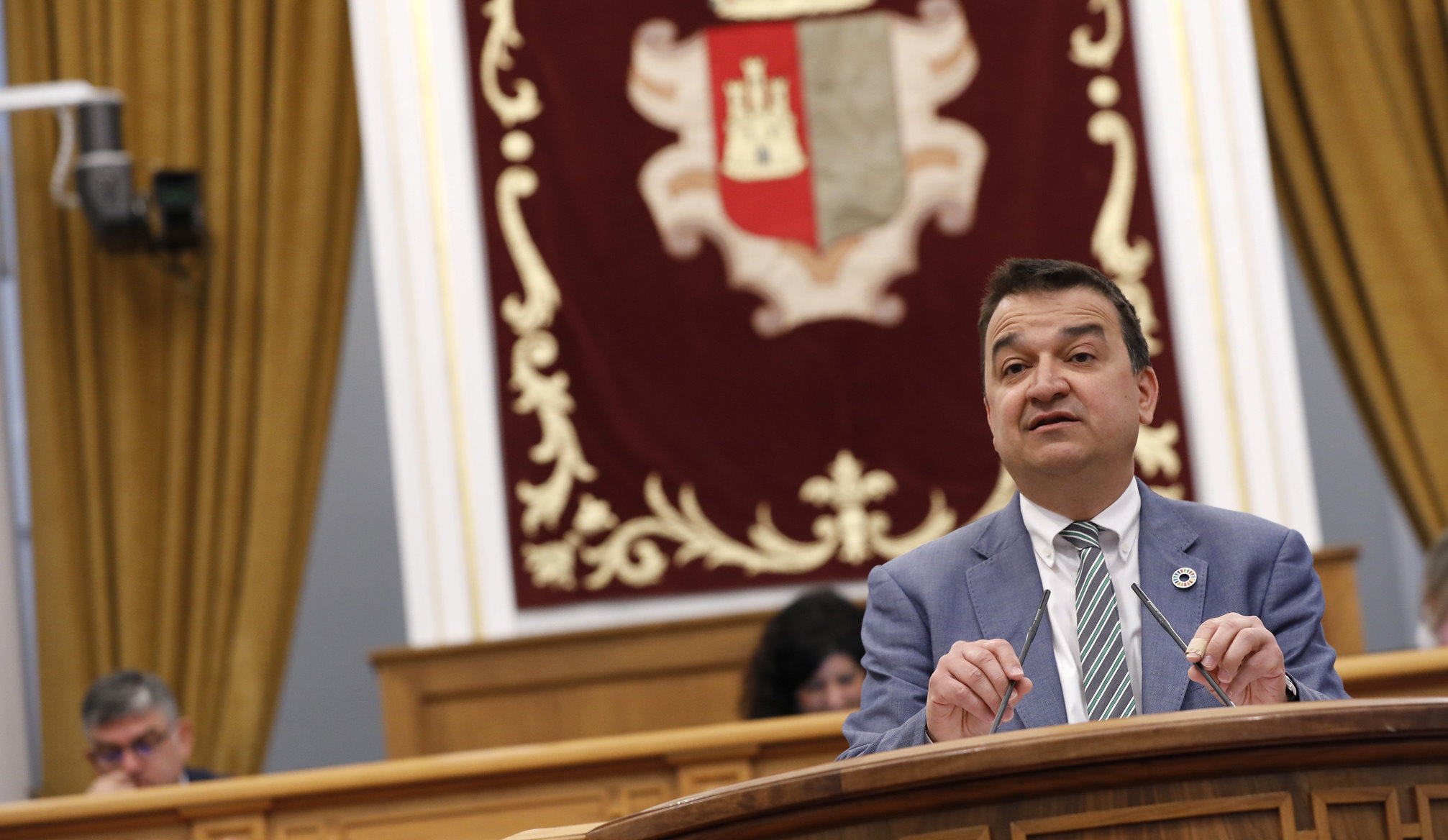 El consejero de Agricultura, Agua y Desarrollo Rural, Francisco Martínez Arroyo.