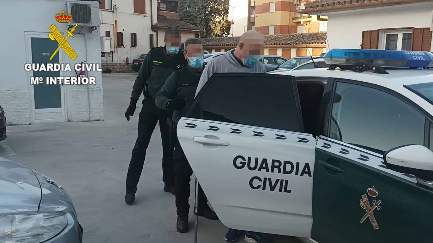 Operación anti-drogas de la Guardia Civil en Gálvez (foto de archivo).