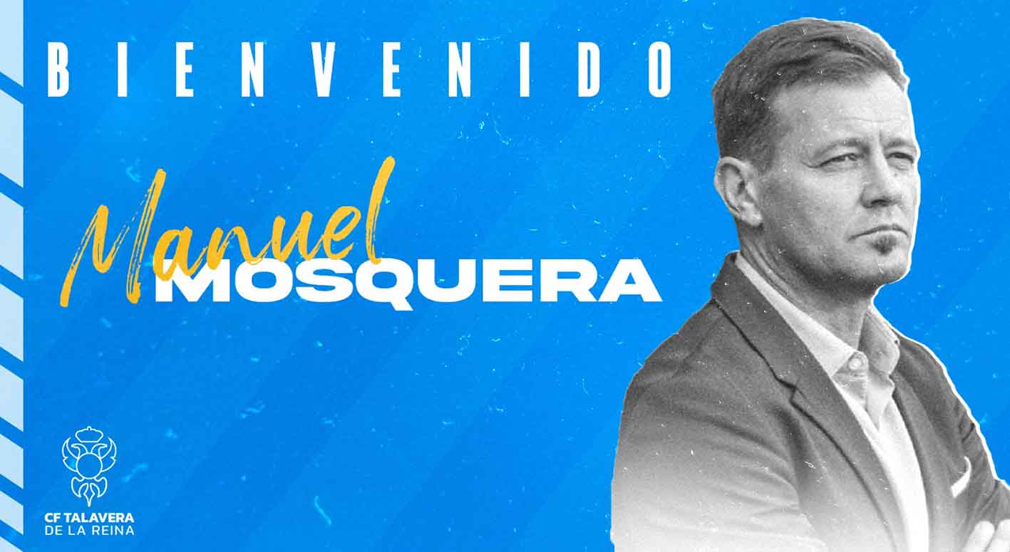 Manuel Mosquera, nuevo técnico del CF Talavera.