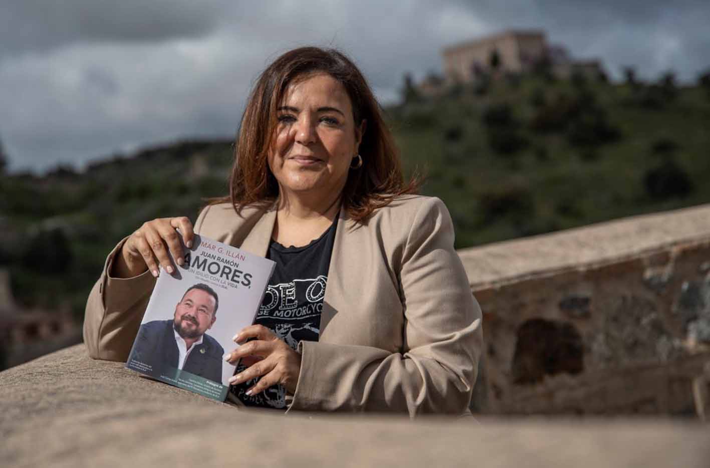 Mar G. Illán, autora del libro "Juan Ramón Amores, un idilio con la vida" y directora de encastillalamancha.es. Foto: EFE (Ismael Herrero).
