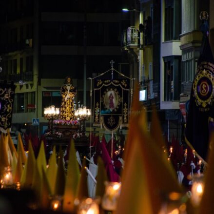 Jesús de Medinaceli en la procesión de Martes Santo en Cuenca. Foto: David Romero.