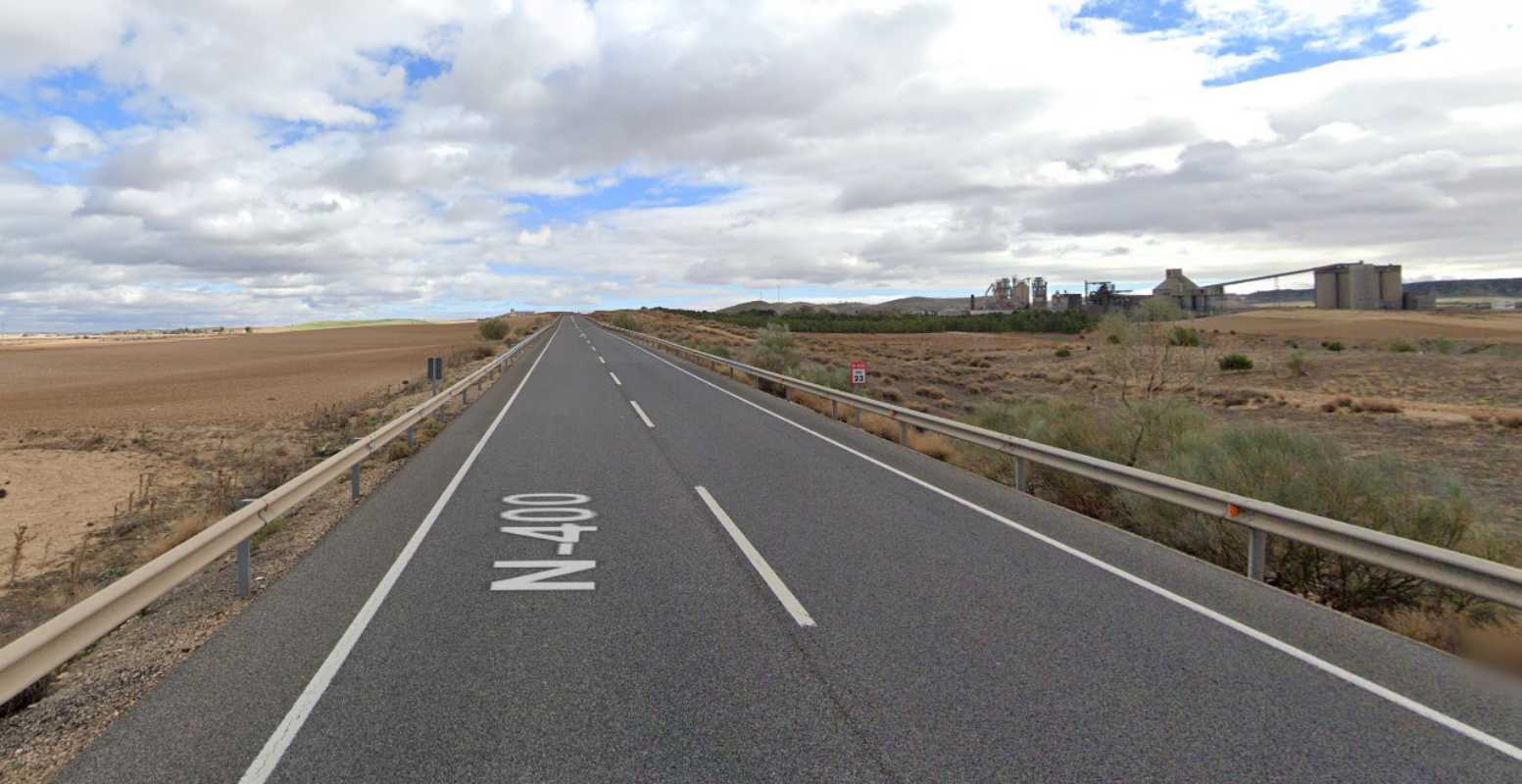 El accidente se ha producido en el kilómetro 23 de la N-400.