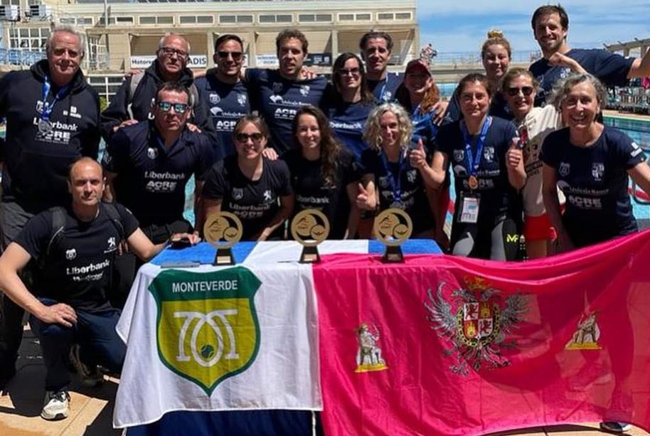Gran actuación del CN Monteverde en el Campeonato de España.