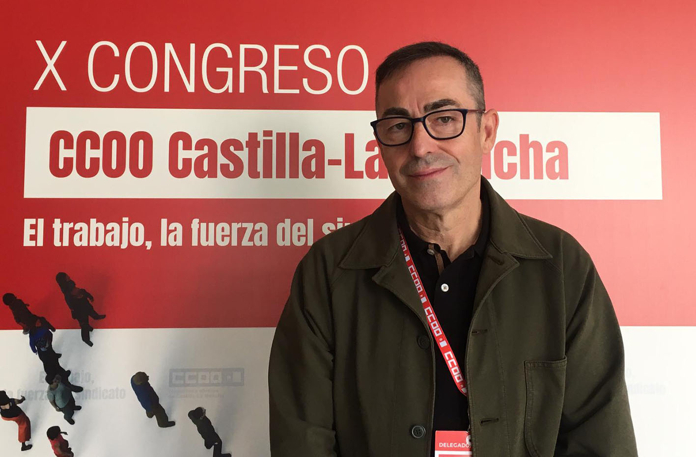 Paco de la Rosa, secretario general de CCOO CLM.