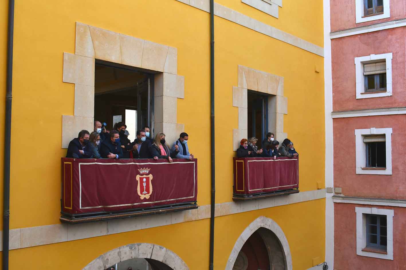 Emiliano García-Page, en las Turbas de Cuenca.