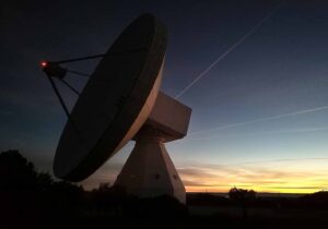 El radiotelescopio de Yebes.