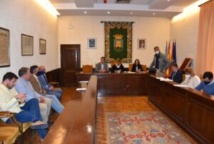 Pleno en el Ayuntamiento de Talavera.