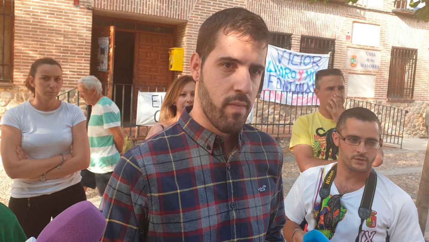 Víctor San Vidal, alcalde de Fontanar, quien fue detenido junto a otras cuatro personas y luego puesto en libertad.