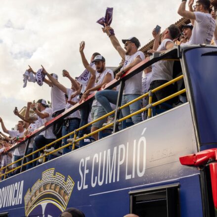 Celebración del ascenso CD Guadalajara