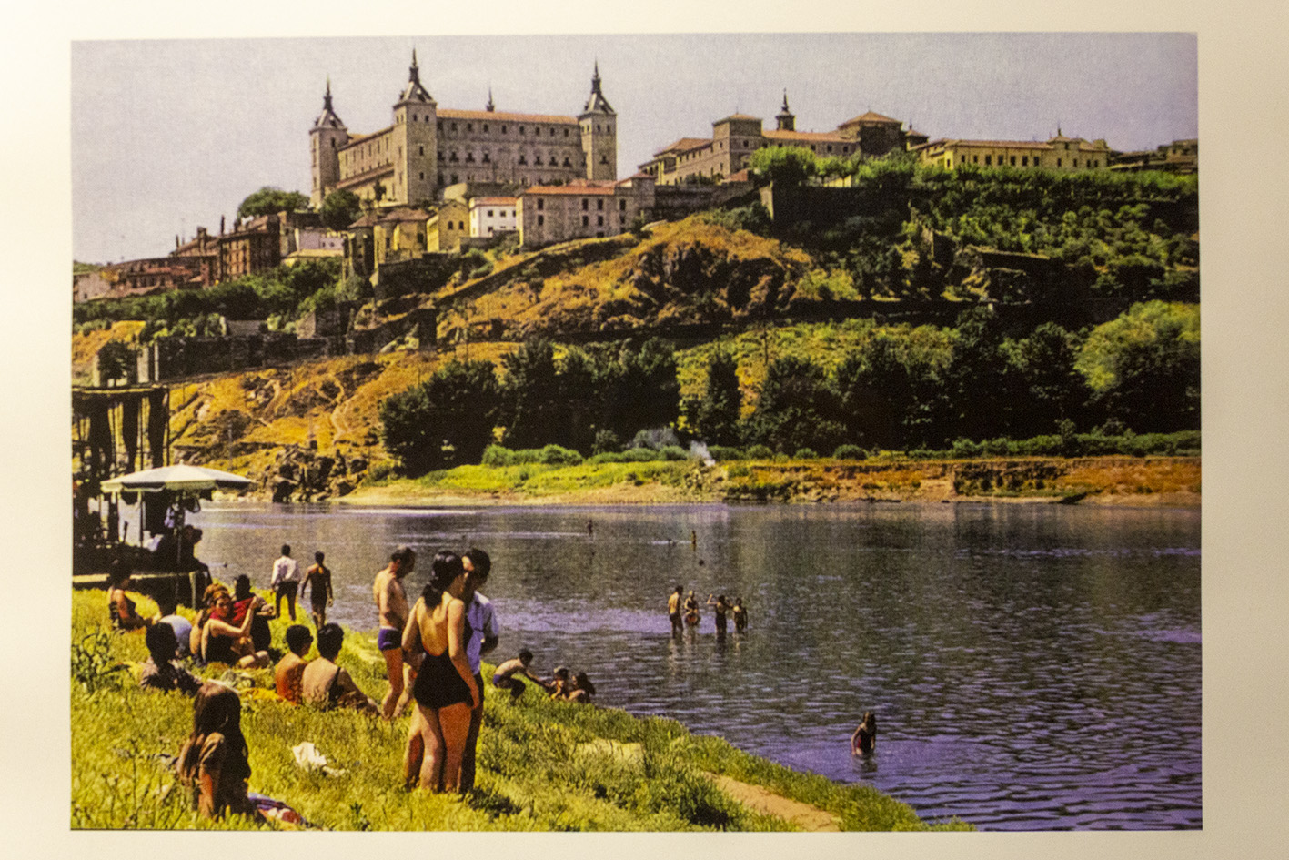 Cuando los toledanos podían bañarse en el río Tajo. ¡Vaya tiempos!