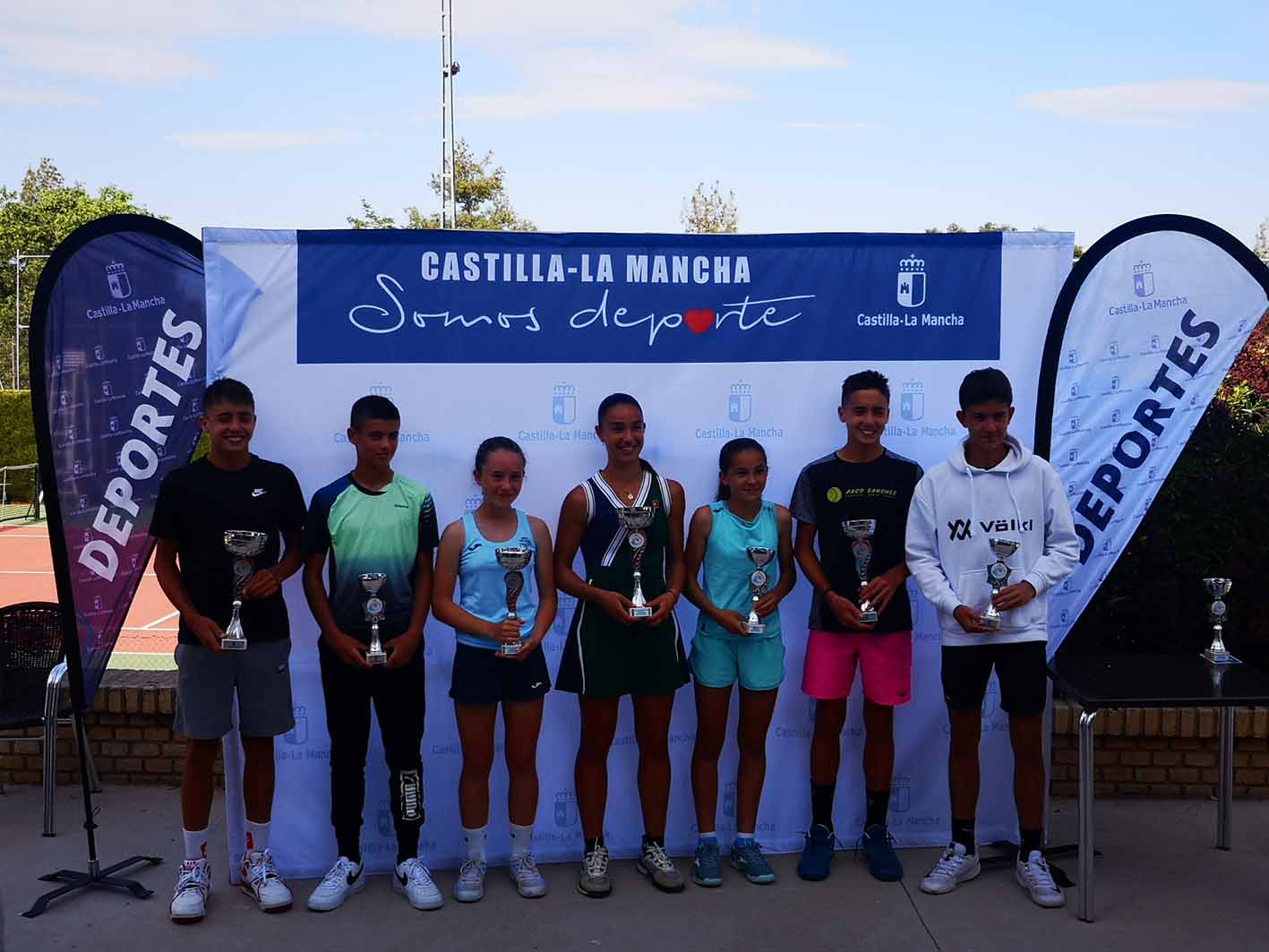 Todos los ganadores del Campeonato regional.