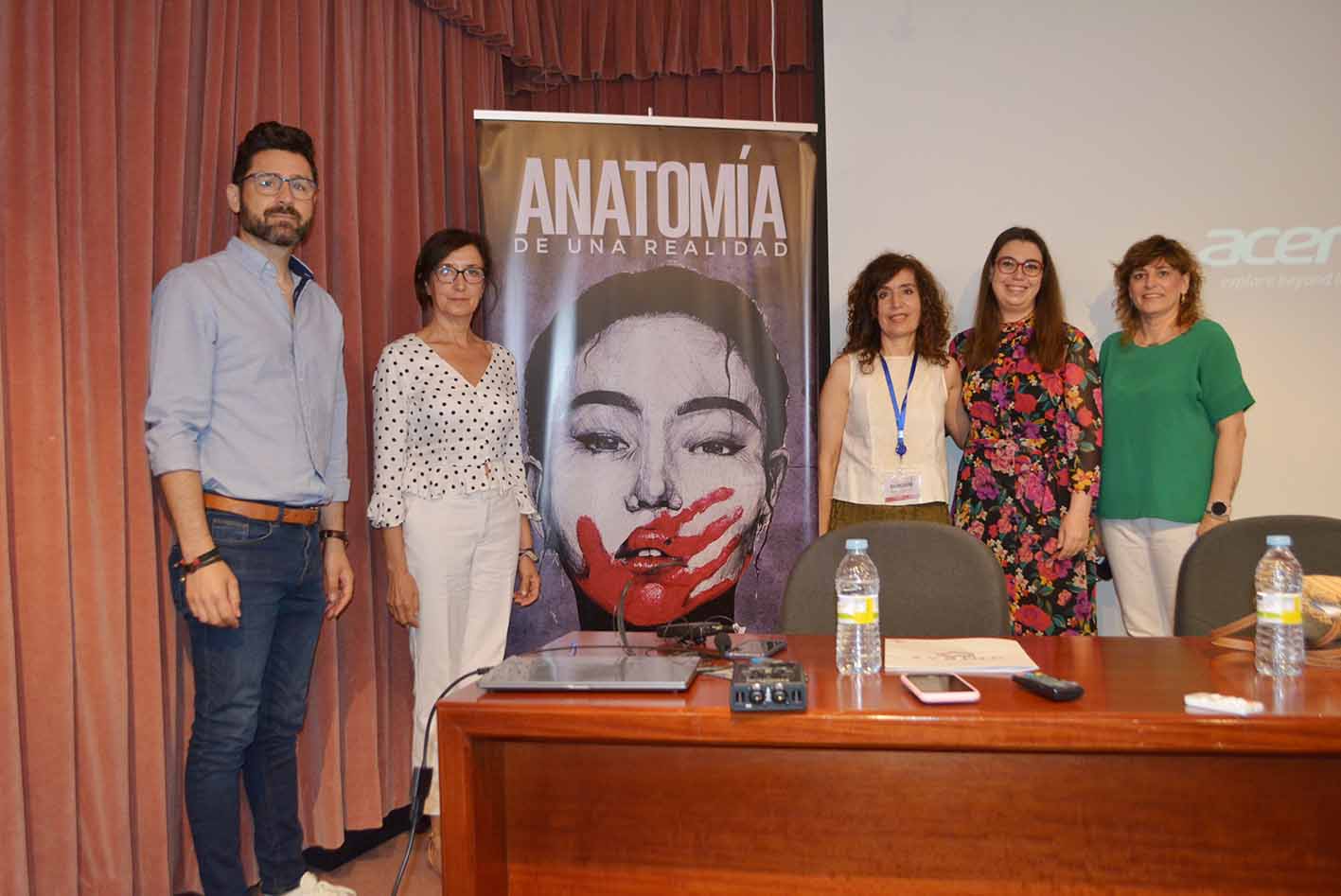 Intervinientes en las Jornadas de Formación 'Violencia de género. Anatomía de una realidad'.