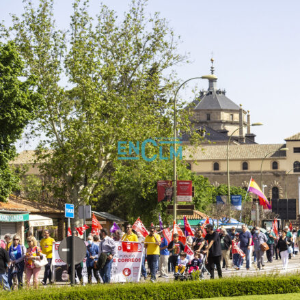 Manifestación Primero Mayo día del Trabajo en Toledo