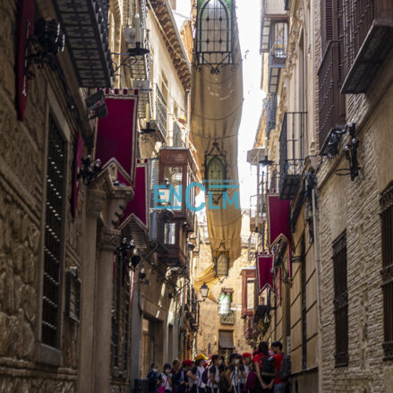 Decoración de Corpus en Toledo