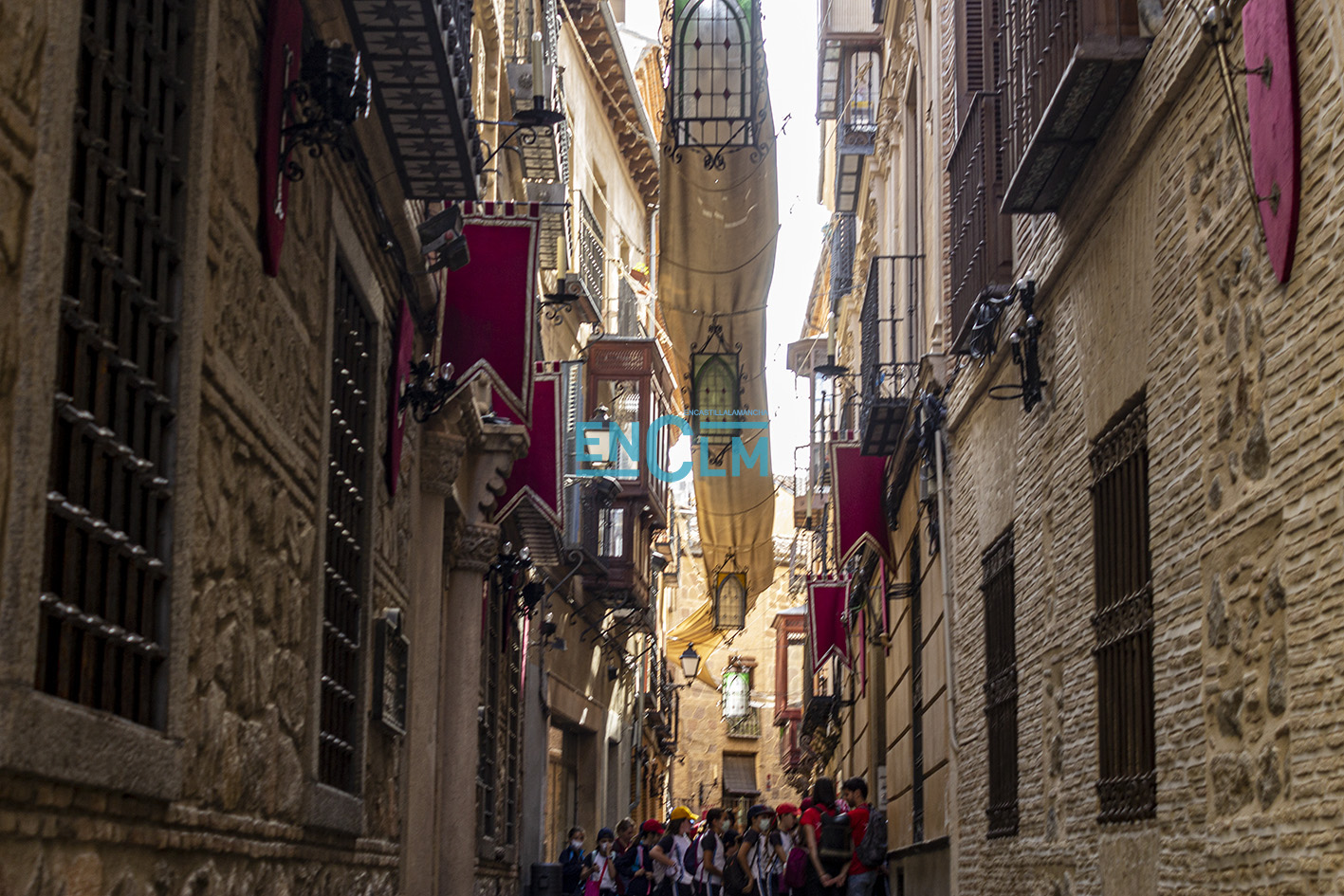 Decoración de Corpus en Toledo