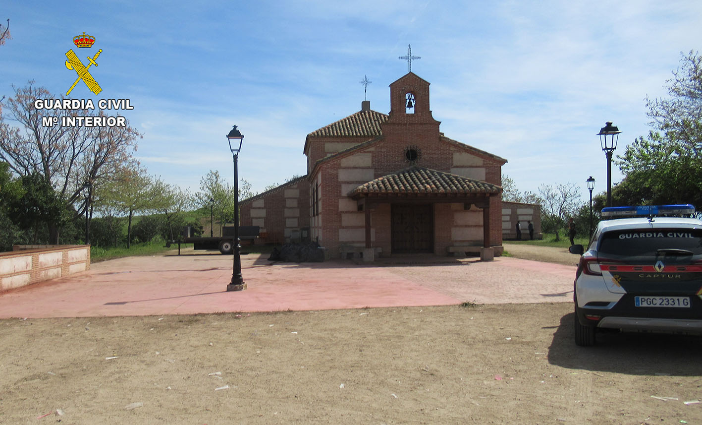 La ermita de Santa Ana, en El Torrico, donde ocurrieron los hechos.