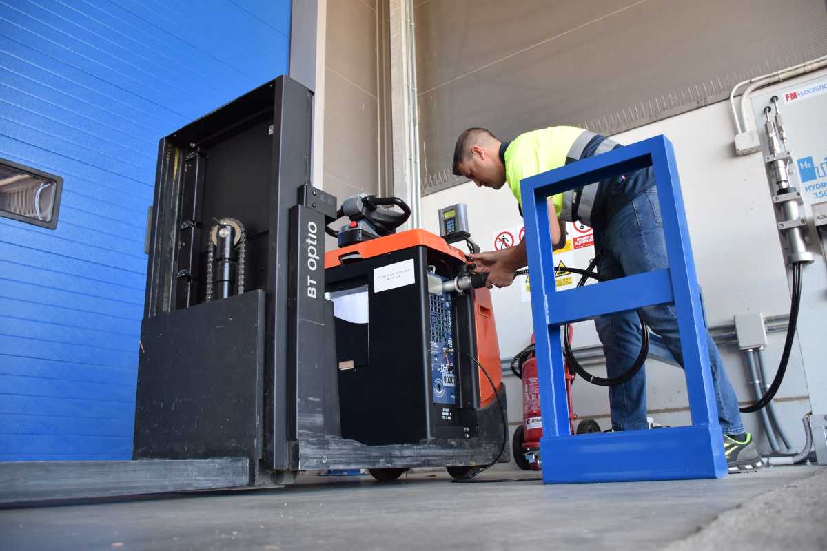 FM Logistics ha inaugurado la primera hidrogenera en una empresa logística de España.