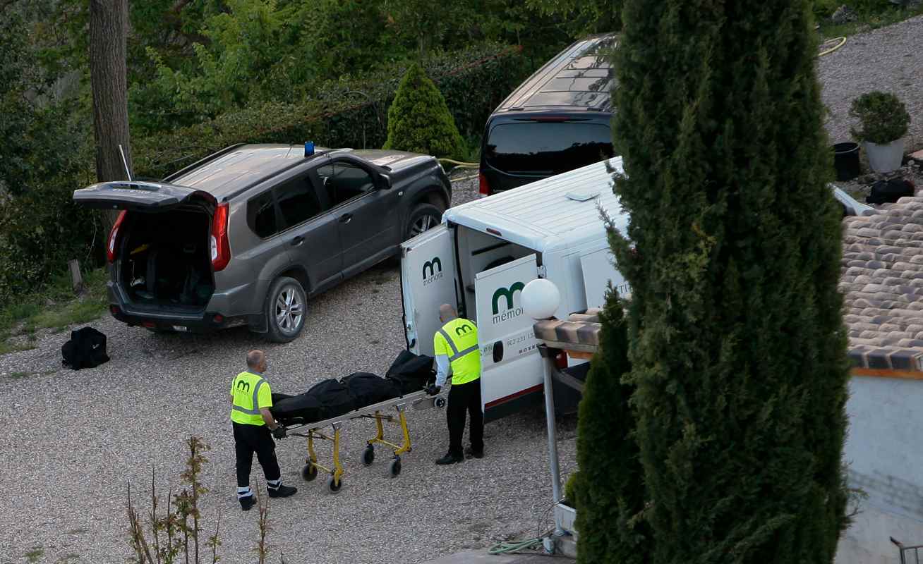 Dos personas, un hombre y una mujer, ambos matrimonio, han sido hallados muertos en la tarde de este lunes en un domicilio de Brihuega (Guadalajara). Foto: EFE/ Pepe Zamora.