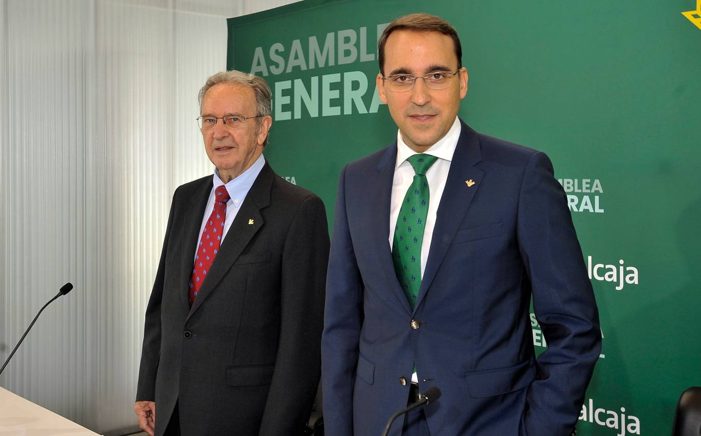 Globalcaja presenta el balance de 2021 en su Asamblea General, en el Palacio de Congresos de Albacete. -EFE