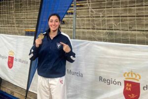 María Espinosa ganó el Nacional universitario por la UCAM. Foto: María Espinosa.