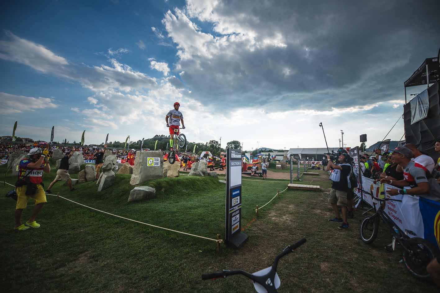 Acaba de ganar la tercera prueba de la Copa de España. Foto: Alejandro Montalvo.