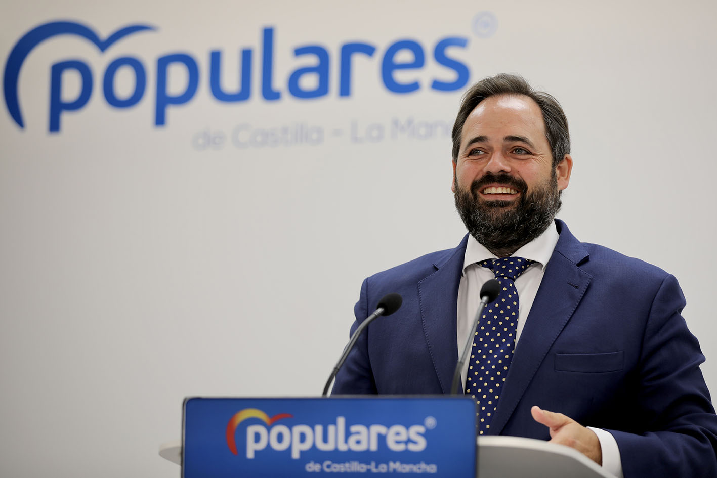 El presidente del PP de Castilla-La Mancha, Paco Núñez.