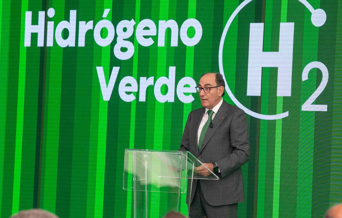 Ignacio Sánchez Galán, presidente y consejero delegado de Iberdrola, durante su intervención.