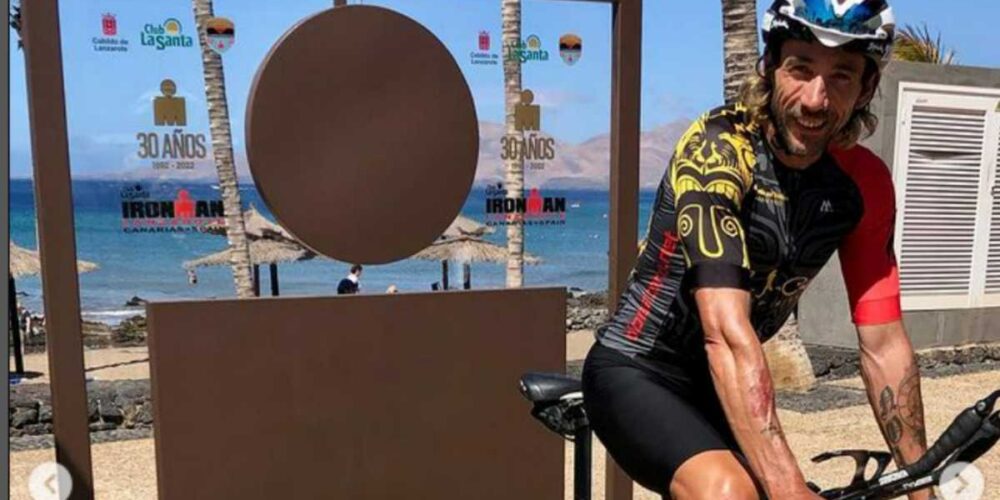 El triatleta toledano, Pedro Tomé.