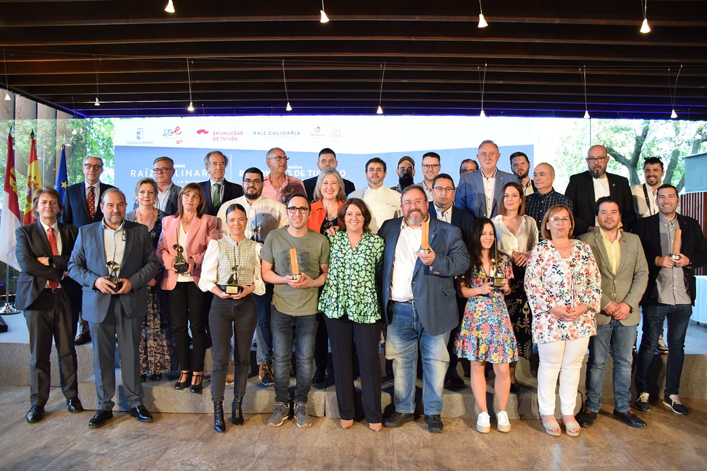 Castilla-La Mancha entregó ayer los premios de turismo y Raíz Culinaria.