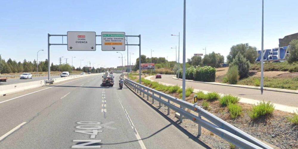Imagen de archivo de la carretera del Polígono, en Toledo.