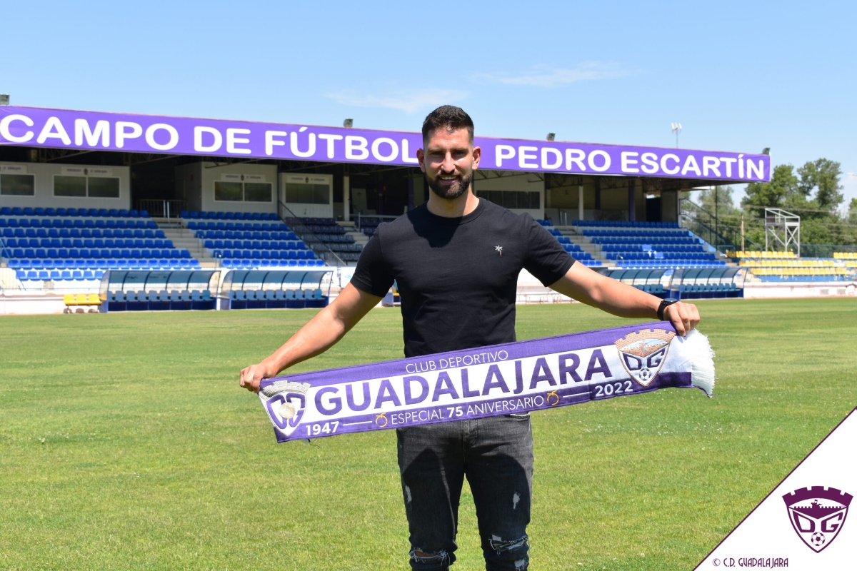 Samu Pérez, nuevo fichaje CD Guadalajara